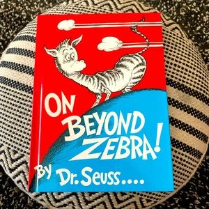 Dr. Seuss On Beyond Zebra, Hardcover, Discontinued